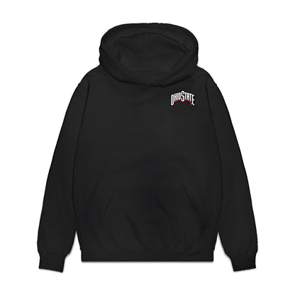 Ohio State - NCAA Football : Jeremiah Smith - Game Face Premium Hooded Sweatshirt-0