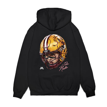 Minnesota - NCAA Football : John Nestor - Game Face Premium Hooded Sweatshirt-1