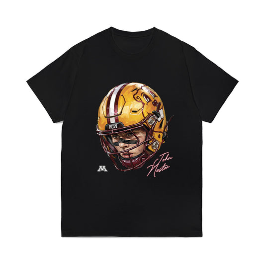 Minnesota - NCAA Football : John Nestor - Game Face Comfort Colors T-Shirt-0