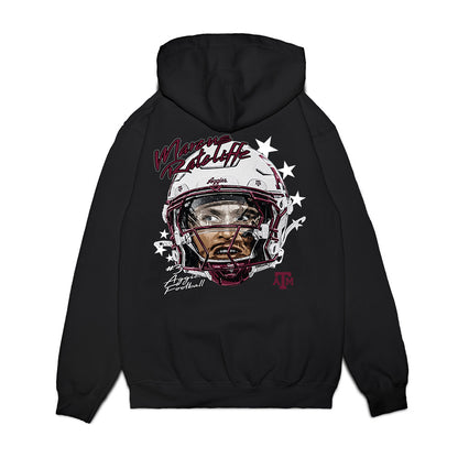 Texas A&M - NCAA Football : Marcus Ratcliffe - Game Face Premium Hooded Sweatshirt-1