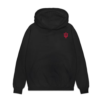 Indiana - NCAA Football : Mario Landino - Game Face Premium Hooded Sweatshirt-0