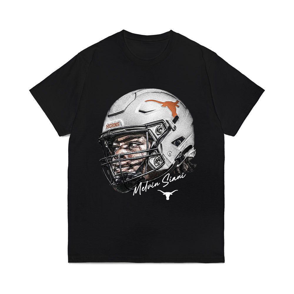 Texas - NCAA Football : Melvin Siani - Game Face Comfort Colors T-Shirt-0