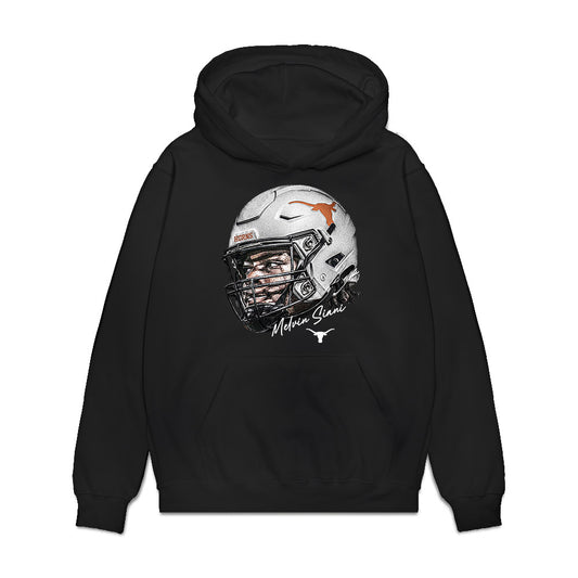 Texas - NCAA Football : Melvin Siani - Game Face Premium Hooded Sweatshirt-0