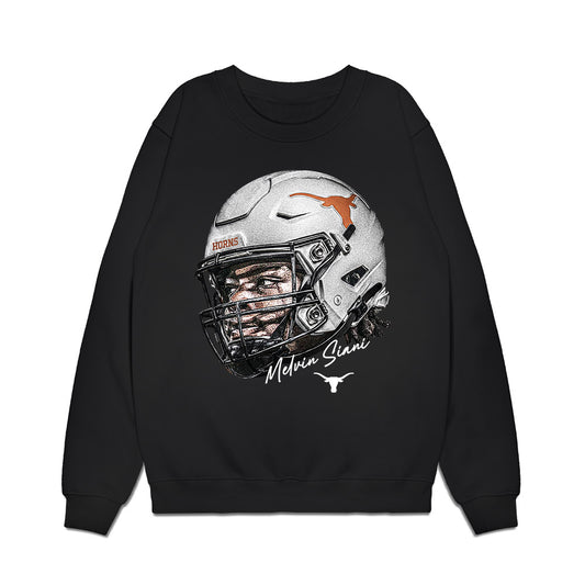 Texas - NCAA Football : Melvin Siani - Game Face Premium Crewneck Sweatshirt-0