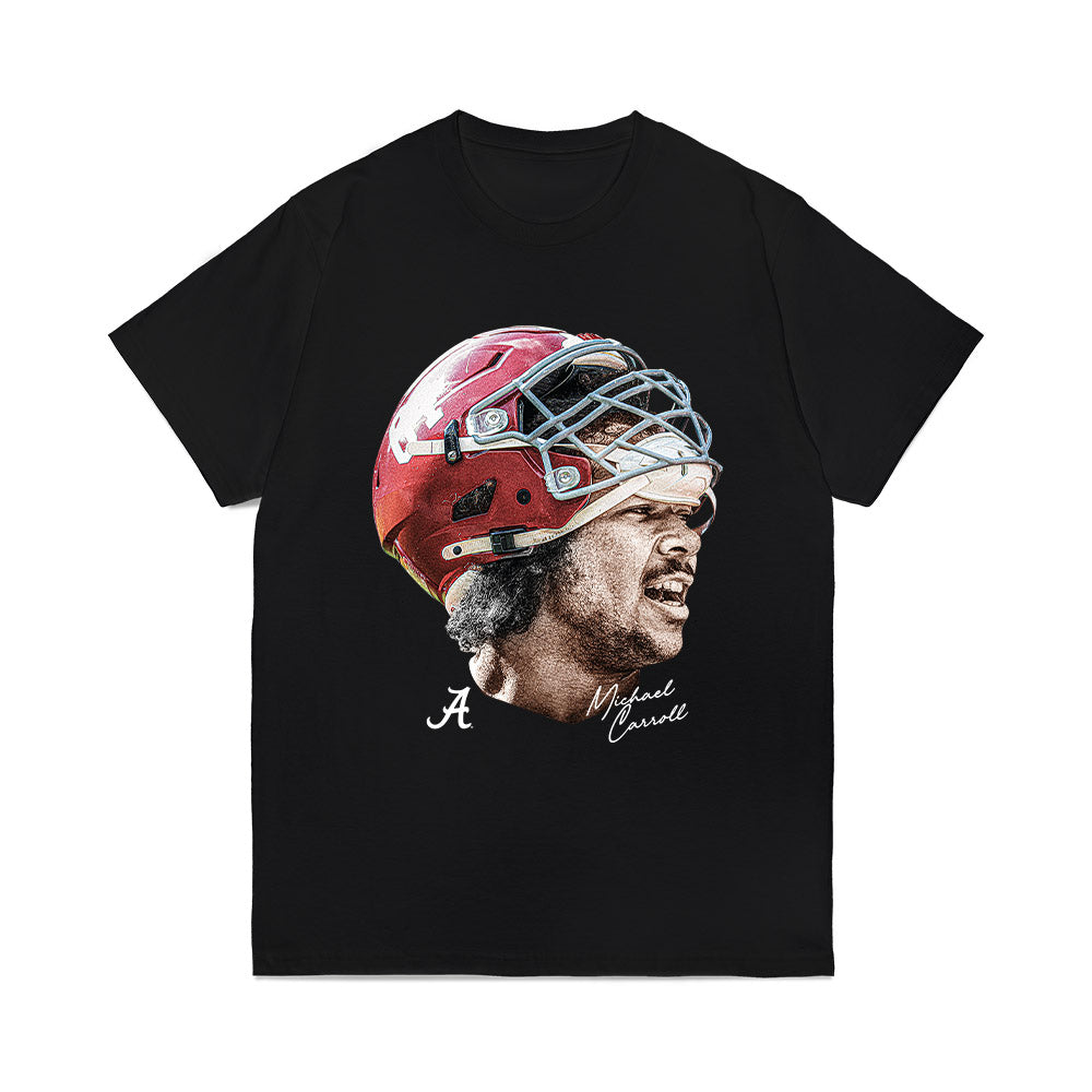 Alabama - NCAA Football : Michael Carroll - Game face Comfort Colors T-Shirt-0