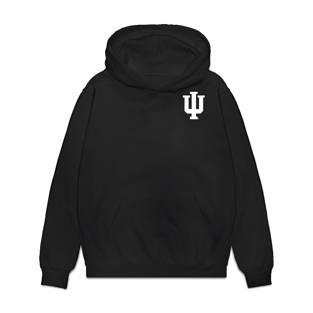 Indiana - NCAA Football : Nick Marsh - Game Face Premium Hooded Sweatshirt-0