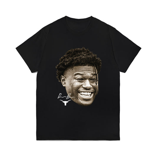 Texas - NCAA Football : Raleek Brown - Game Face Comfort Colors T-Shirt-0