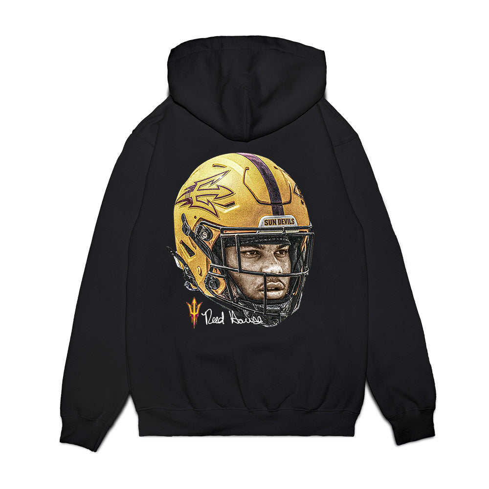 Arizona State - NCAA Football : Reed Harris - Game Face Premium Hooded Sweatshirt-1