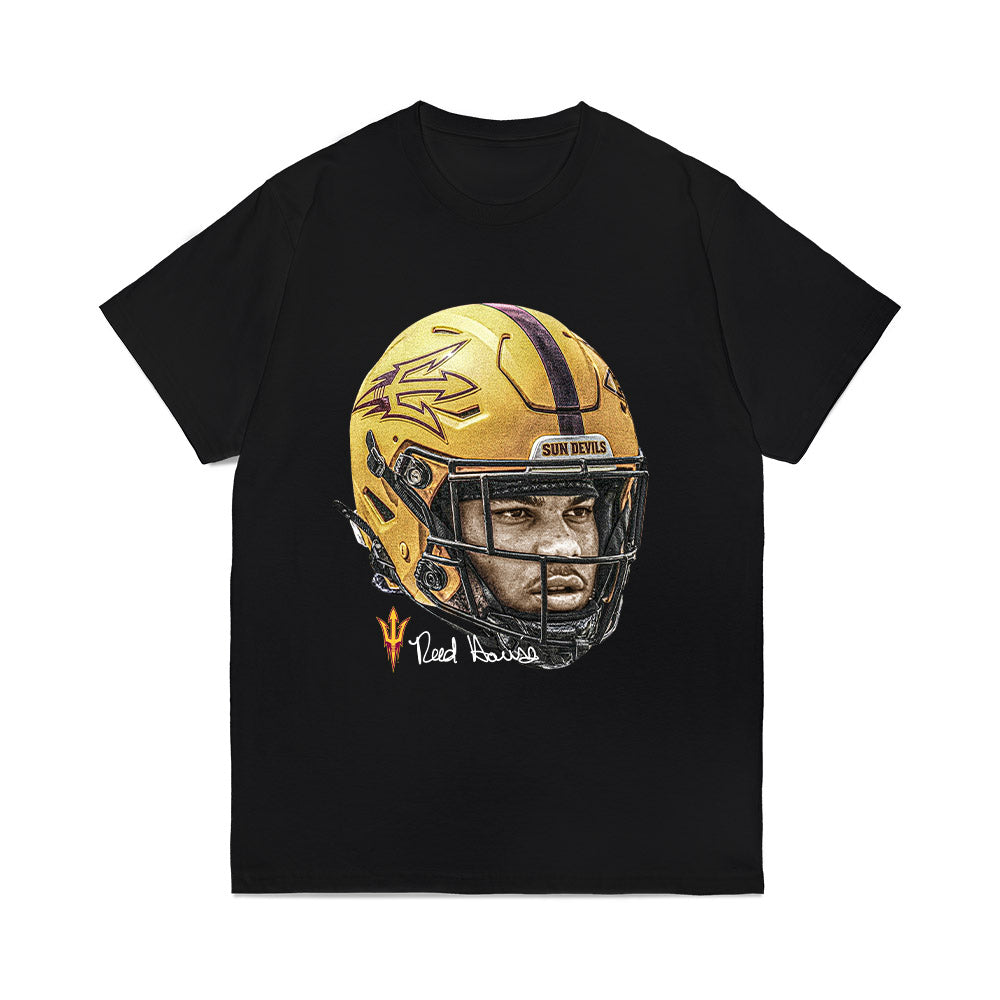 Arizona State - NCAA Football : Reed Harris - Game Face Comfort Colors T-Shirt-0