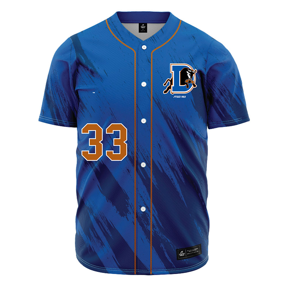 Durham Bulls - MILB Baseball : Tatem Levins - Jersey-0