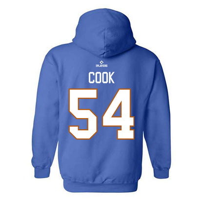Durham Bulls - MILB Baseball : Alex Cook - Hooded Sweatshirt-1
