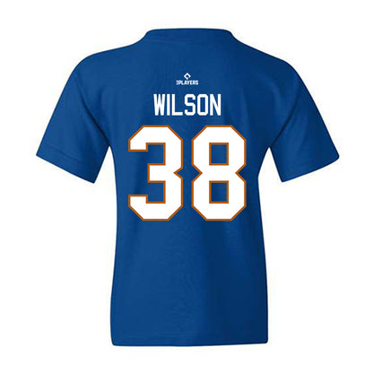 Durham Bulls - MILB Baseball : Steven Wilson - Youth T-Shirt-1