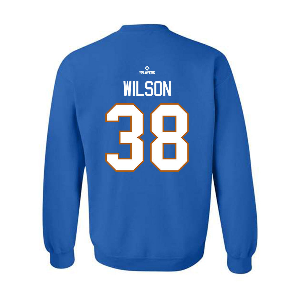 Durham Bulls - MILB Baseball : Steven Wilson - Crewneck Sweatshirt-1