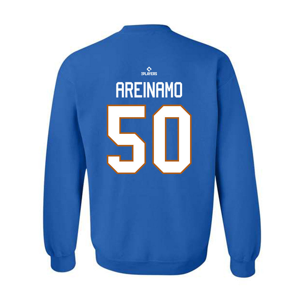 Durham Bulls - MILB Baseball : Jadher Areinamo - Crewneck Sweatshirt-1