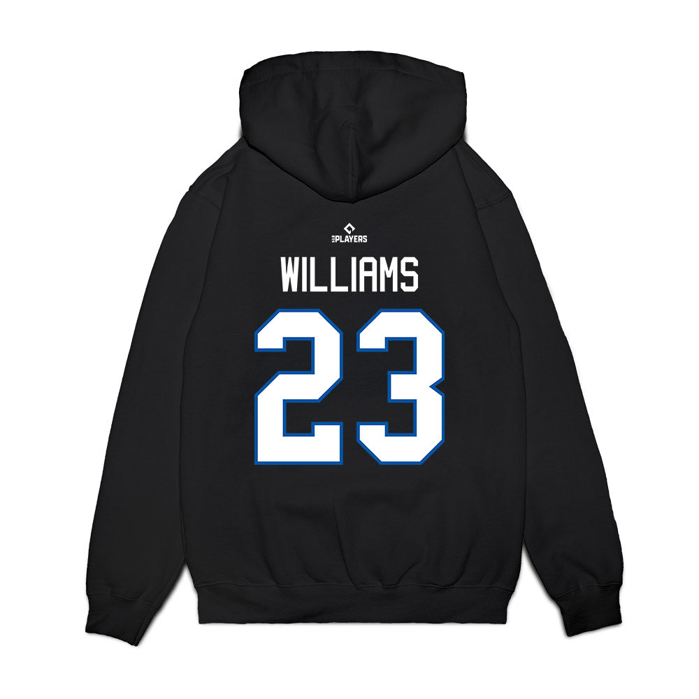 Durham Bulls - MILB Baseball : Carson Williams - Premium Hooded Sweatshirt-1