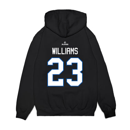 Durham Bulls - MILB Baseball : Carson Williams - Premium Hooded Sweatshirt-1