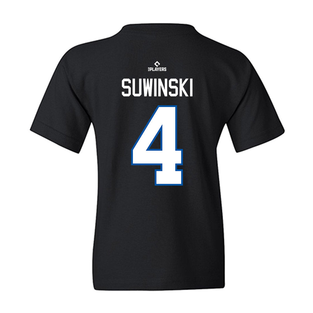 Durham Bulls - MILB Baseball : Jack Suwinski - Youth T-Shirt-1