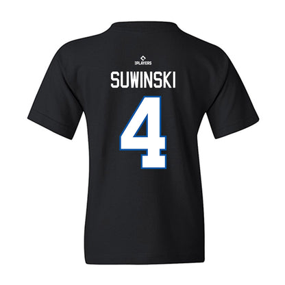 Durham Bulls - MILB Baseball : Jack Suwinski - Youth T-Shirt-1