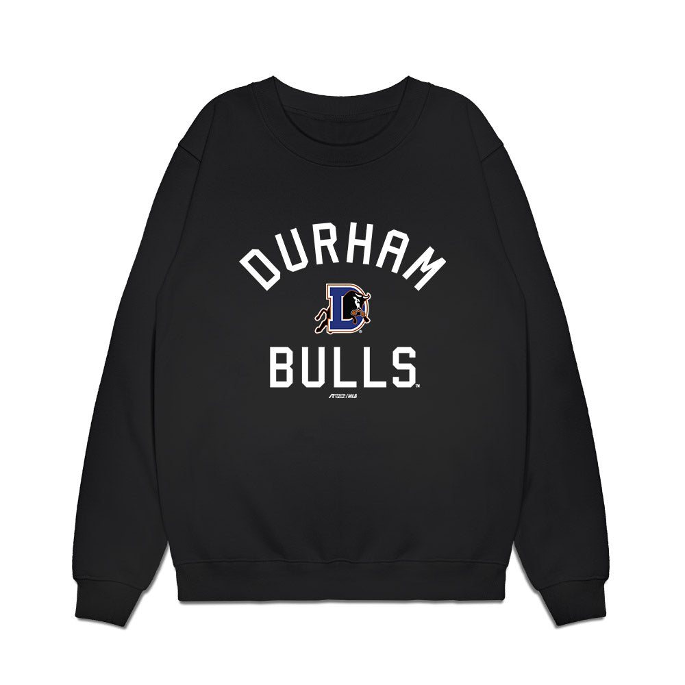 Durham Bulls - MILB Baseball : Cam Hill - Premium Crewneck Sweatshirt-0