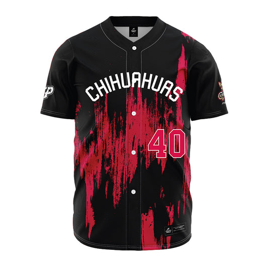 El Paso Chihuahuas - MILB Baseball : Hunter Stratton - Jersey-0