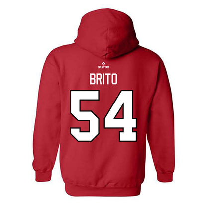 El Paso Chihuahuas - MILB Baseball : Jhony Brito - Hooded Sweatshirt-1