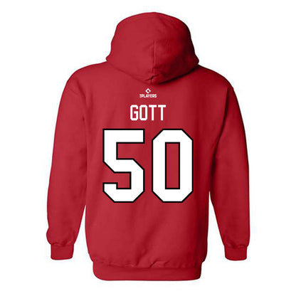 El Paso Chihuahuas - MILB Baseball : Trevor Gott - Hooded Sweatshirt-1