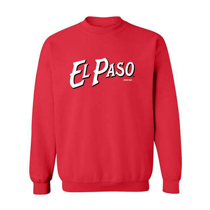 El Paso Chihuahuas - MILB Baseball : Hans Crouse - Crewneck Sweatshirt-0