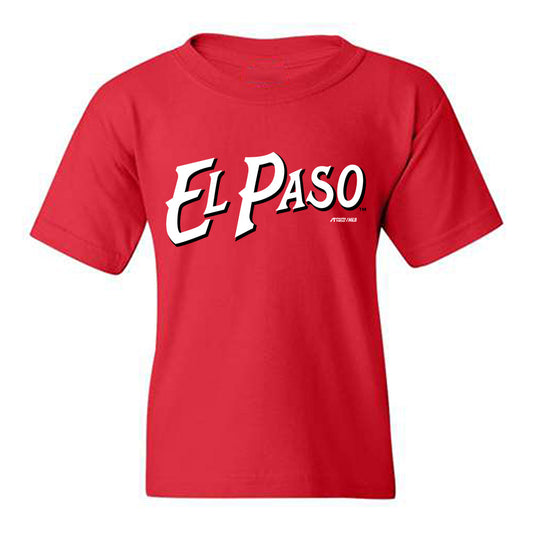 El Paso Chihuahuas - MILB Baseball : Clay Dungan - Youth T-Shirt-0