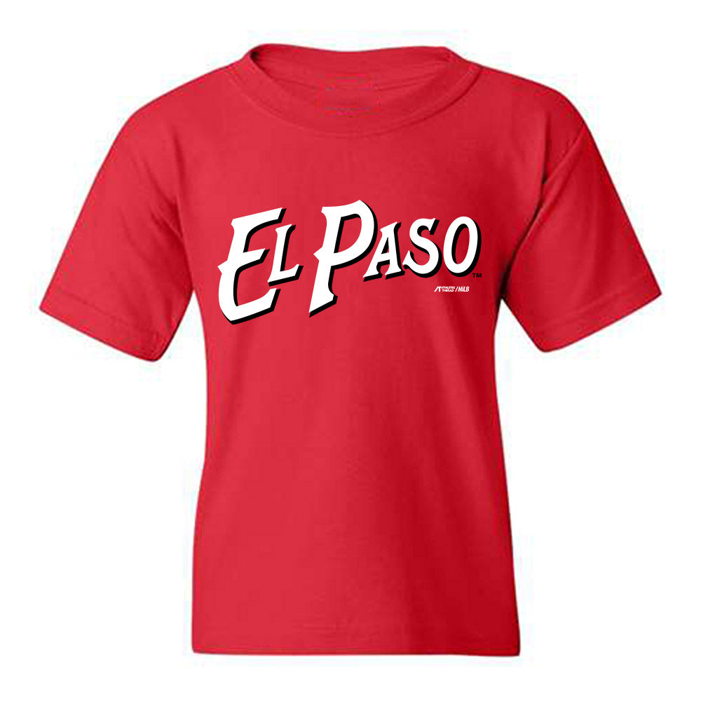 El Paso Chihuahuas - MILB Baseball : Kai Murphy - Youth T-Shirt-0