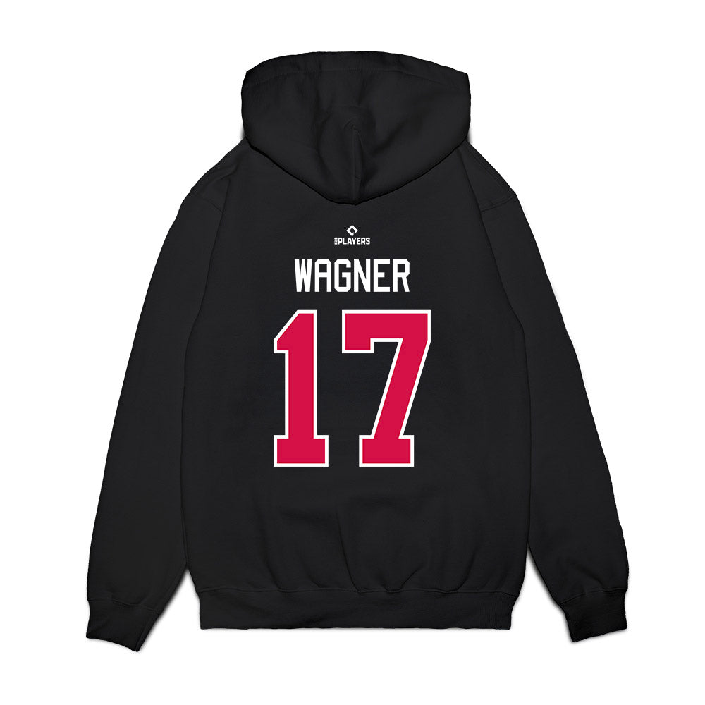 El Paso Chihuahuas - MILB Baseball : Will Wagner - Premium Hooded Sweatshirt-1