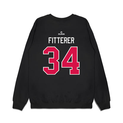 El Paso Chihuahuas - MILB Baseball : Evan Fitterer - Premium Crewneck Sweatshirt-1