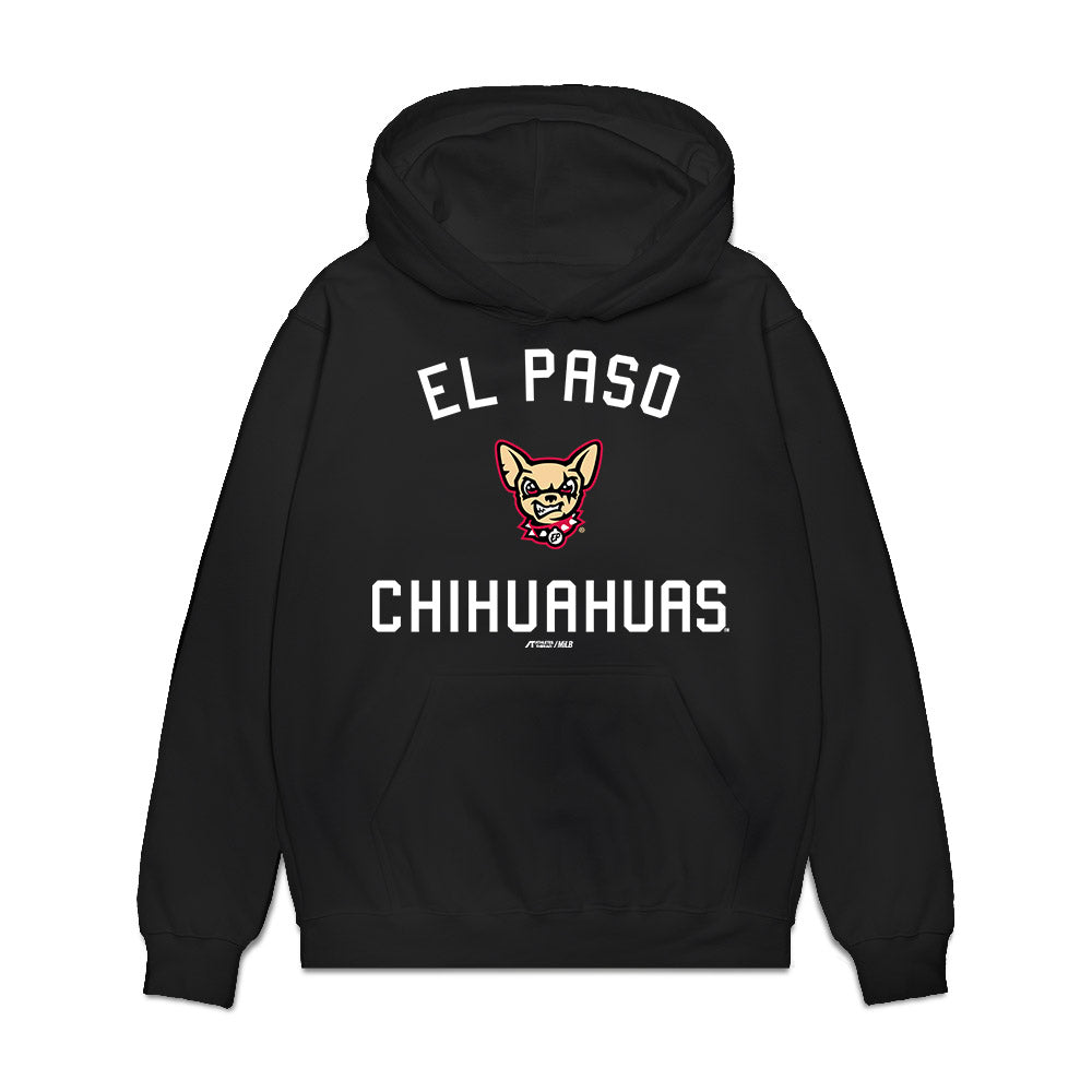 El Paso Chihuahuas - MILB Baseball : Will Wagner - Premium Hooded Sweatshirt-0