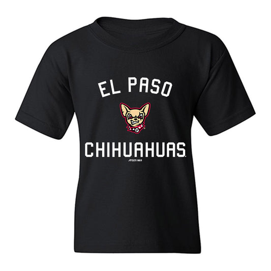El Paso Chihuahuas - MILB Baseball : Hunter Stratton - Youth T-Shirt-0