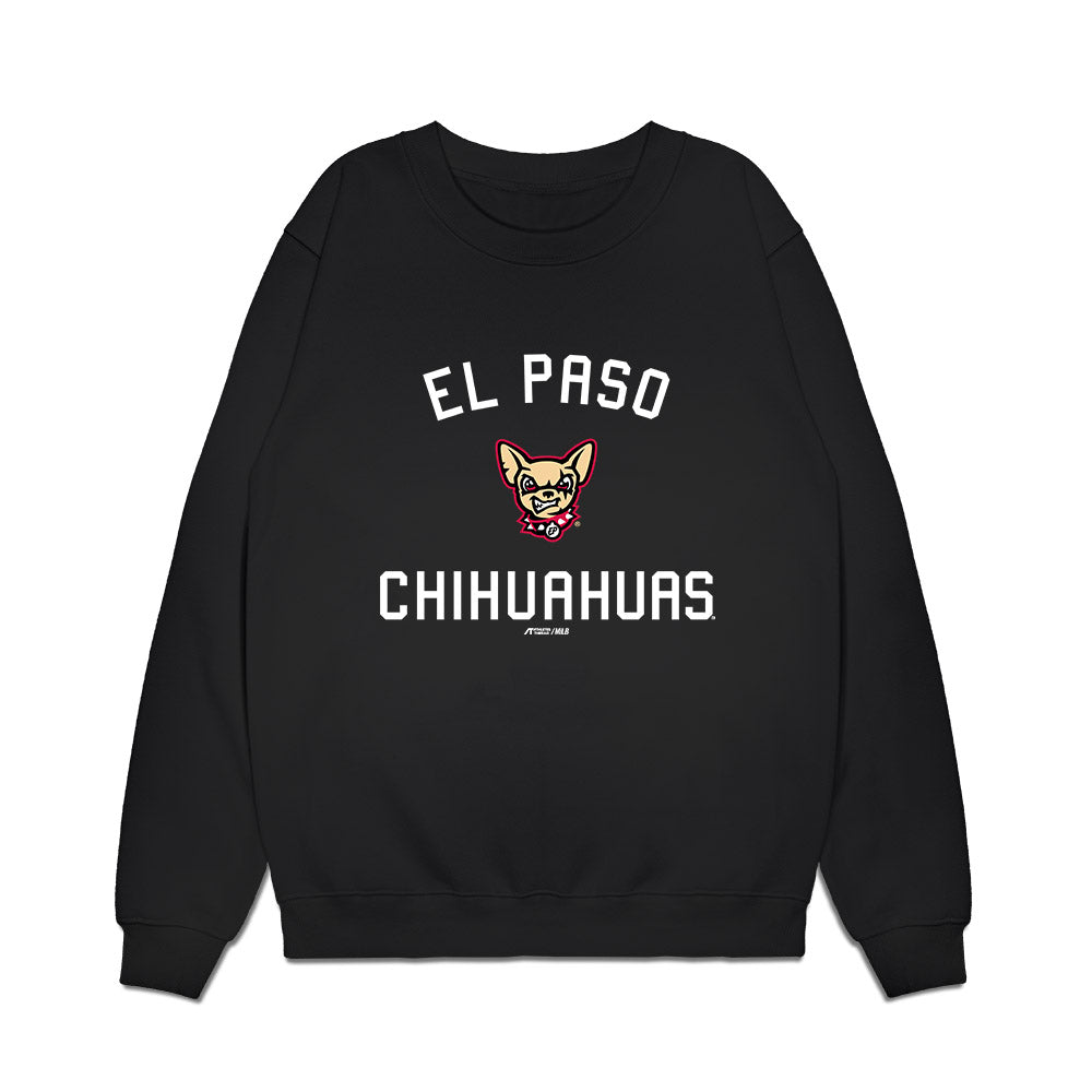El Paso Chihuahuas - MILB Baseball : Evan Fitterer - Premium Crewneck Sweatshirt-0