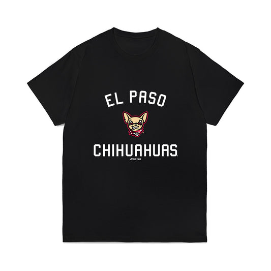 El Paso Chihuahuas - MILB Baseball : Hunter Stratton - Comfort Colors T-Shirt-0