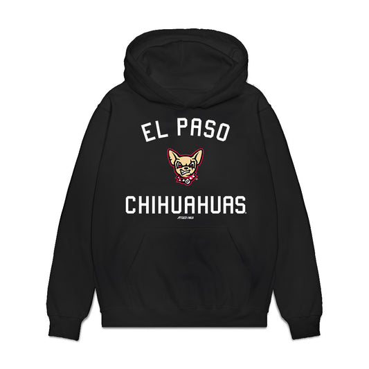 El Paso Chihuahuas - MILB Baseball : Ethan Routzahn - Premium Hooded Sweatshirt-0