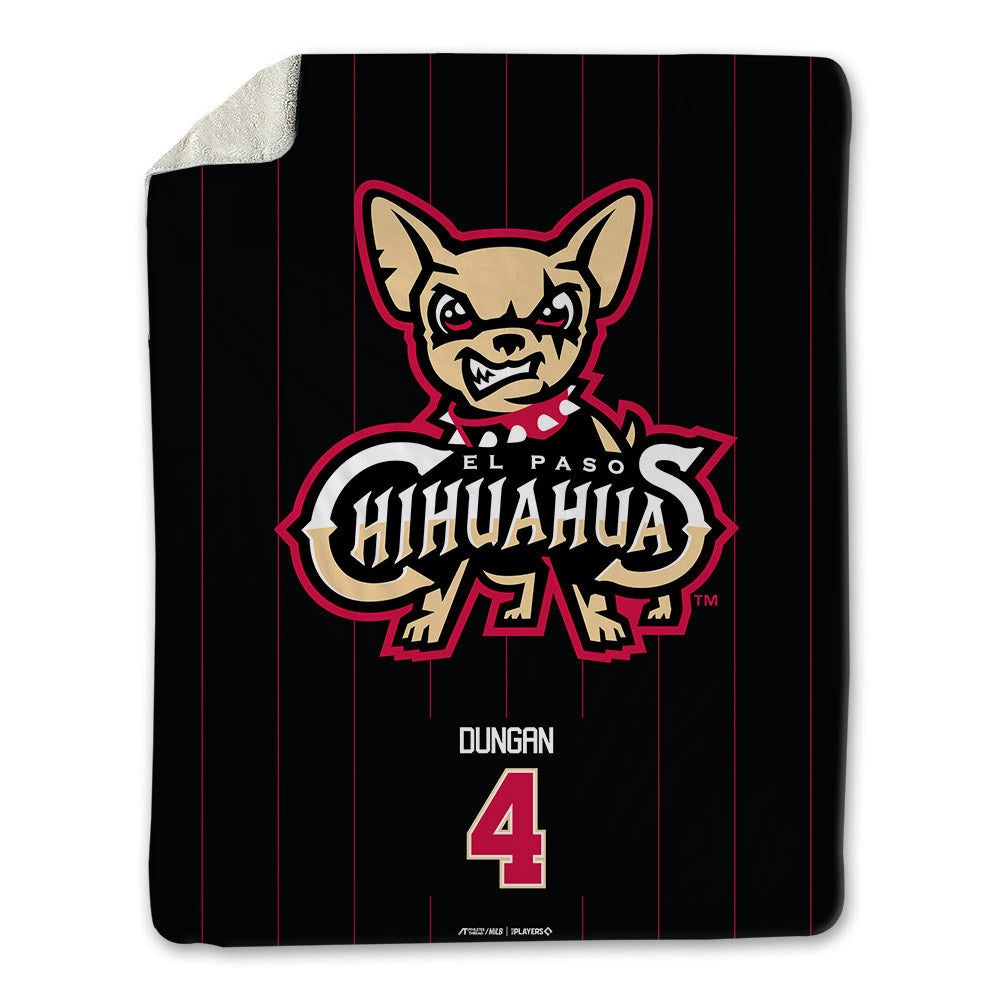 El Paso Chihuahuas - MILB Baseball : Clay Dungan - Blanket-0