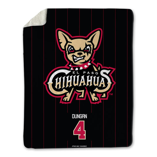 El Paso Chihuahuas - MILB Baseball : Clay Dungan - Blanket-0