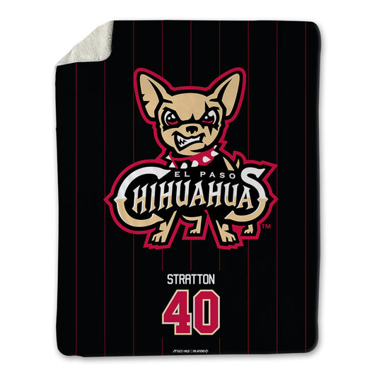 El Paso Chihuahuas - MILB Baseball : Hunter Stratton - Blanket-0