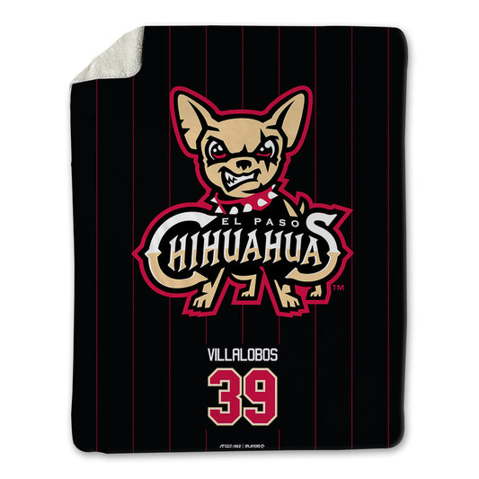 El Paso Chihuahuas - MILB Baseball : Eli Villalobos - Blanket-0