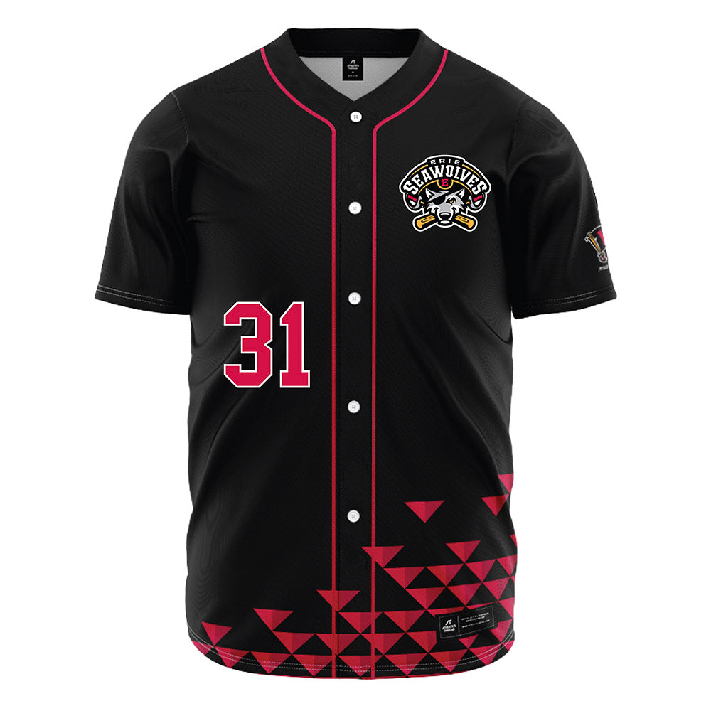 Erie SeaWolves - MILB Baseball : Moises Rodriguez - Jersey-0