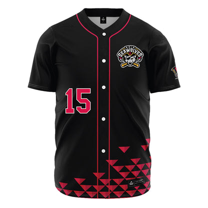 Erie SeaWolves - MILB Baseball : Eric Silva - Jersey-0
