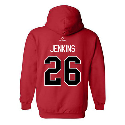 Erie SeaWolves - MILB Baseball : Andrew Jenkins - Hooded Sweatshirt-1