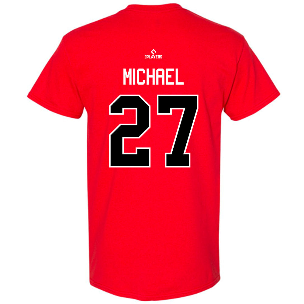 Erie SeaWolves - MILB Baseball : Trevin Michael - T-Shirt-1