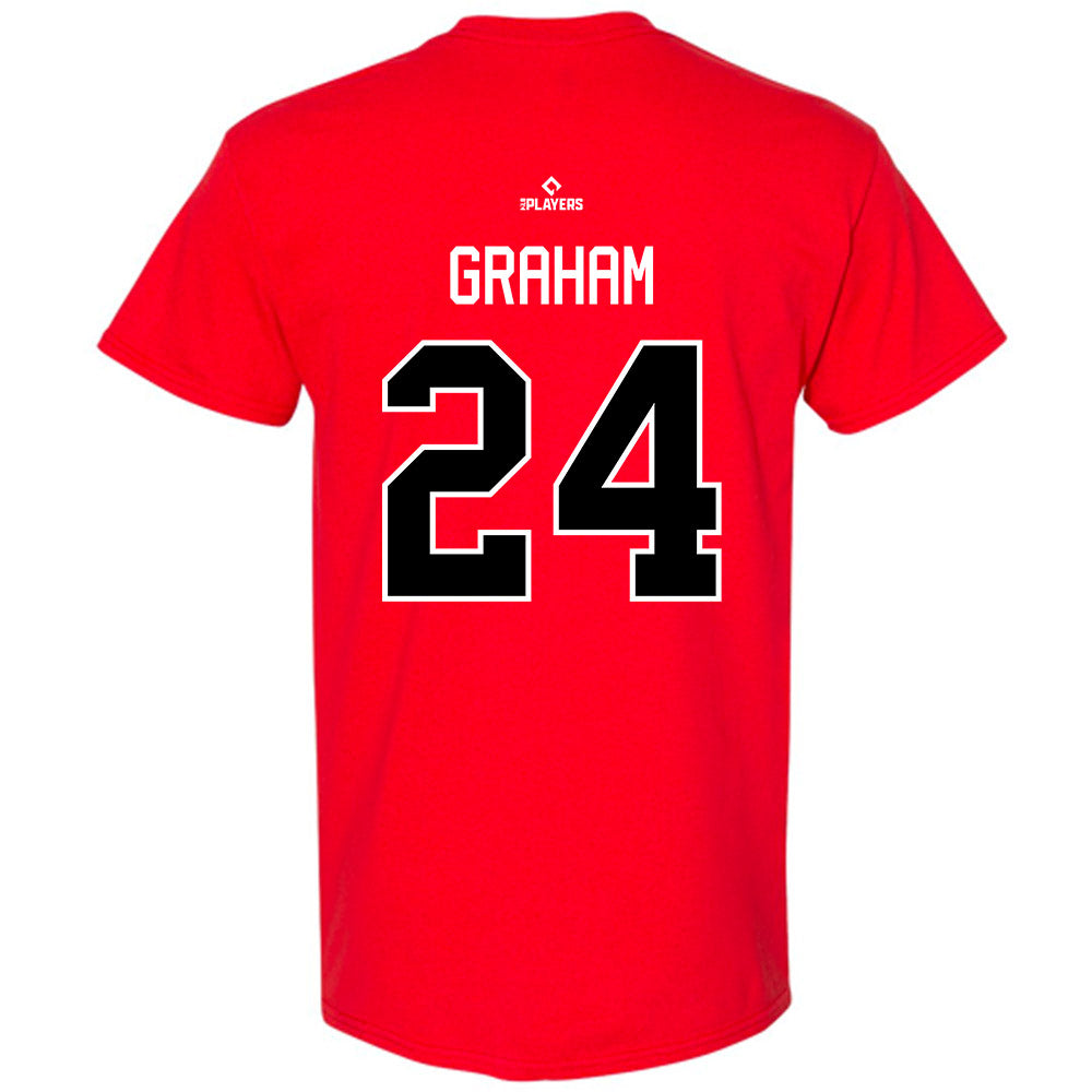 Erie SeaWolves - MILB Baseball : Peyton Graham - T-Shirt-1