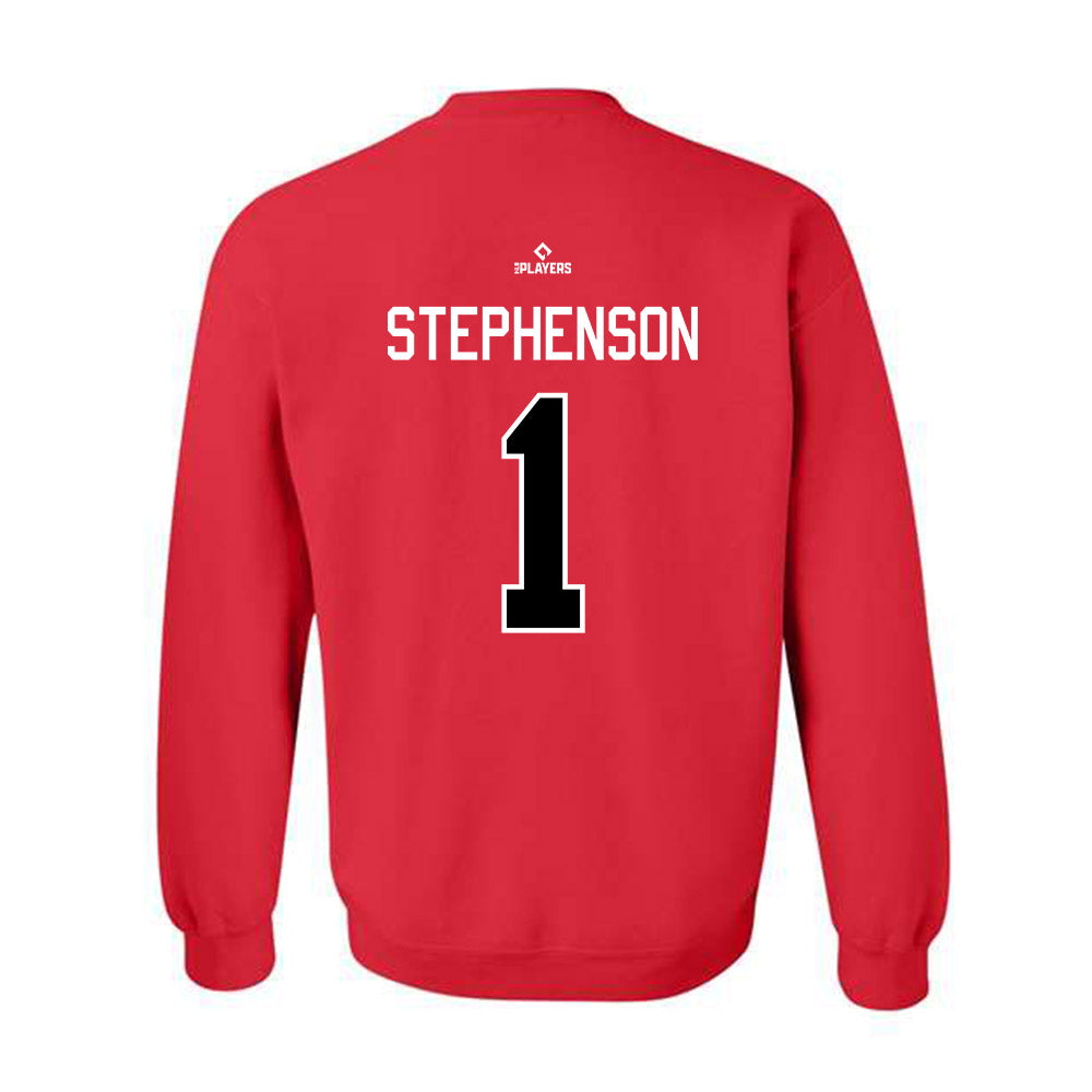 Erie SeaWolves - MILB Baseball : Seth Stephenson - Crewneck Sweatshirt-1