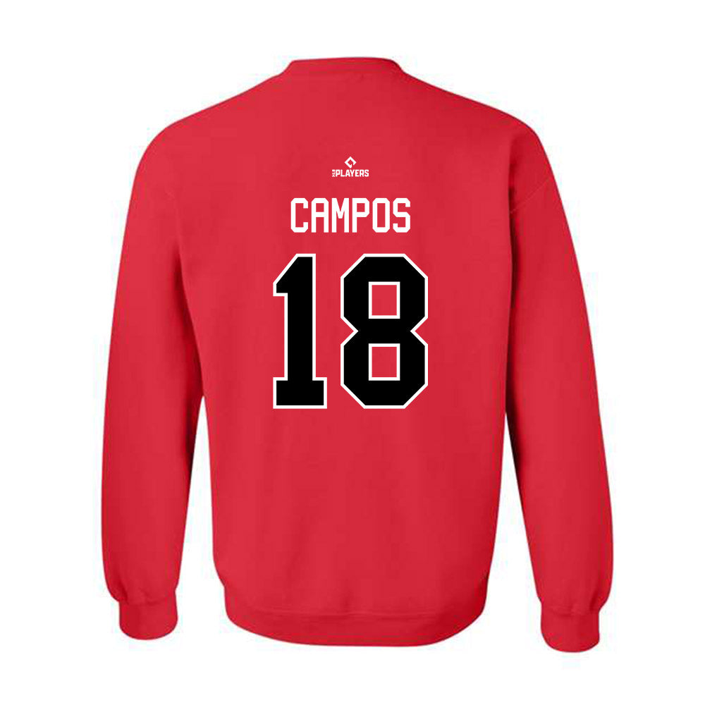 Erie SeaWolves - MILB Baseball : Roberto Campos - Crewneck Sweatshirt-1