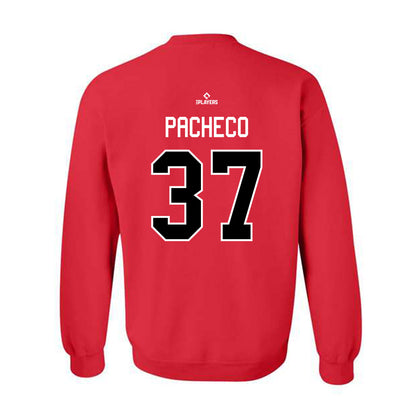 Erie SeaWolves - MILB Baseball : Izaac Pacheco - Crewneck Sweatshirt-1
