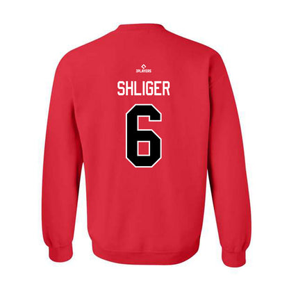 Erie SeaWolves - MILB Baseball : Luke Shliger - Crewneck Sweatshirt-1