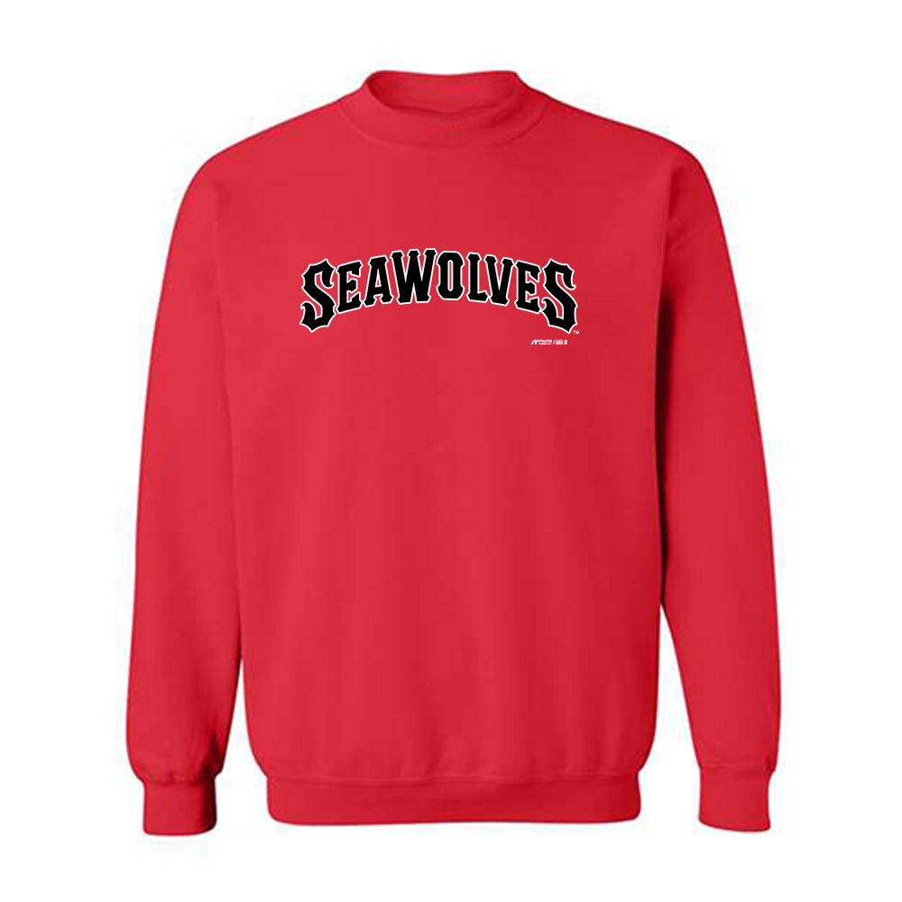Erie SeaWolves - MILB Baseball : Jaden Hamm - Crewneck Sweatshirt-0